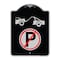 Signmission No Parking Tow Away Zone Symbol Heavy-Gauge Aluminum Architectural Sign, 24" x 18", BS-1824-23612 A-DES-BS-1824-23612 - alternate 1